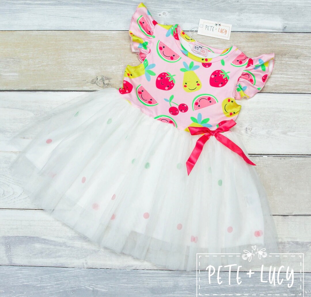 Pete and Lucy Garden Gallop Tulle Dress