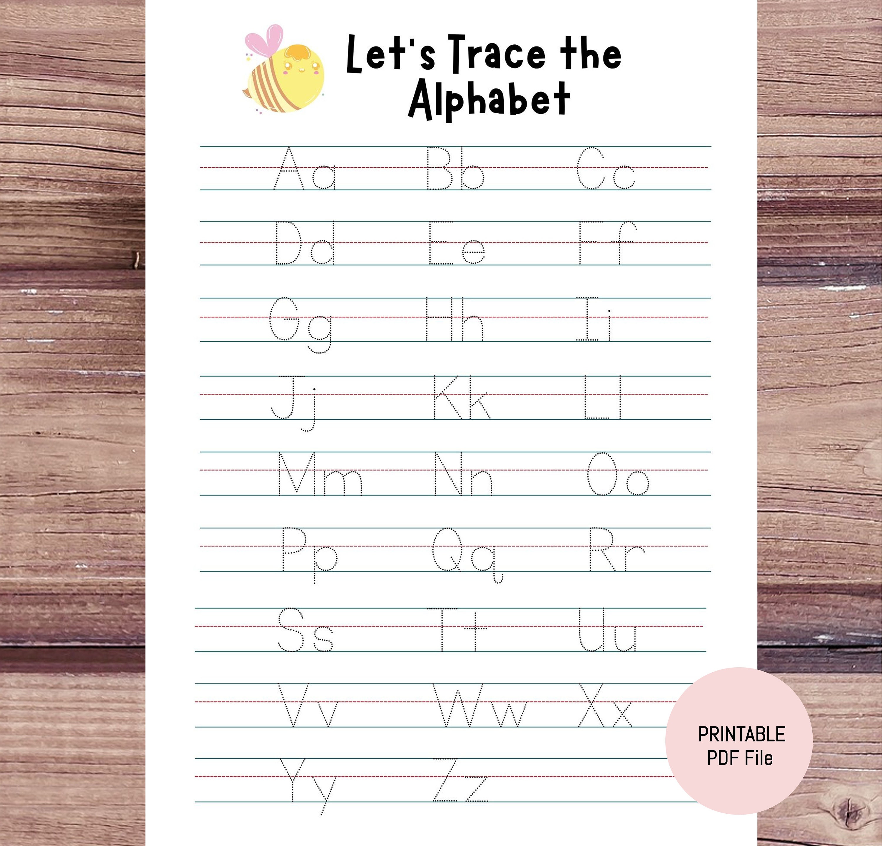 Personalized Tracing Worksheets Bundle Tracing Worksheets - Etsy