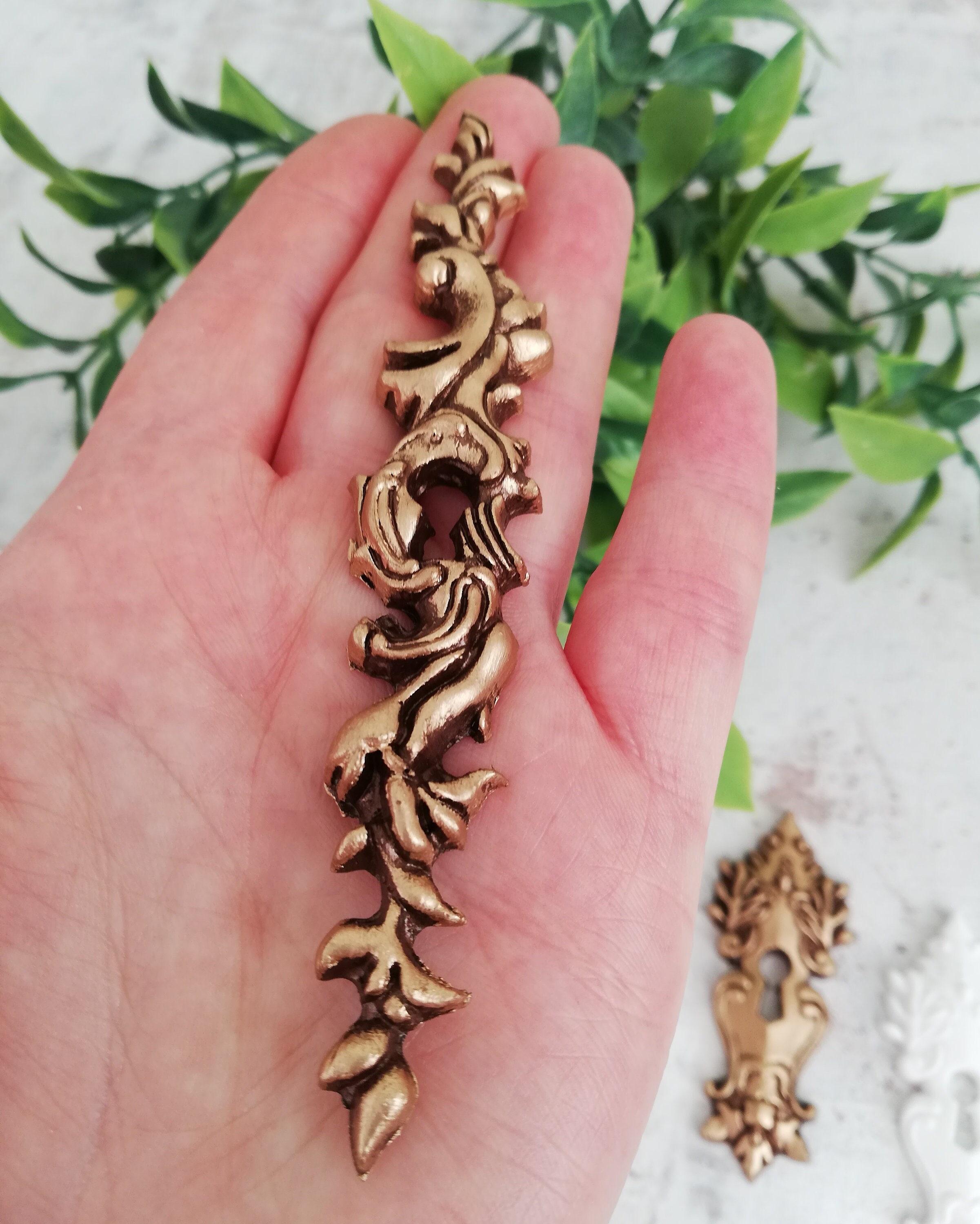 Keyhole cover plate chic appliques decoupage decoration | Etsy