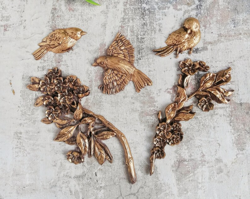 Plastic Applique Decorative Overlays Decoupage Furniture Etsy