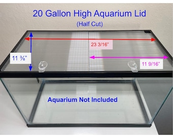 Aquarium Lid 20 gallon Half Cut