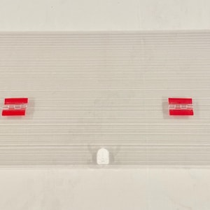 Aquarium Lid 20 Gallon Long: Twin-Wall Polycarbonate, Hinged Design. Fits Aqueon Aquariums