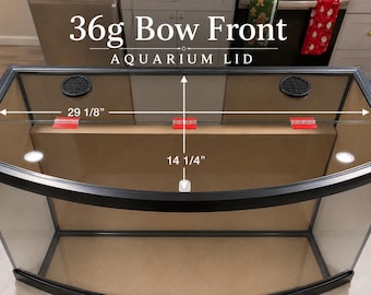 Coperchio per acquario con prese d'aria in plastica da 2 pollici per pesci/isopodi/rettili