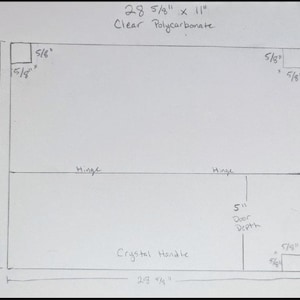 Custom Aquarium Lids Polycarbonate for Michi