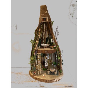 Enchanted Magical Wooden Fairy House
