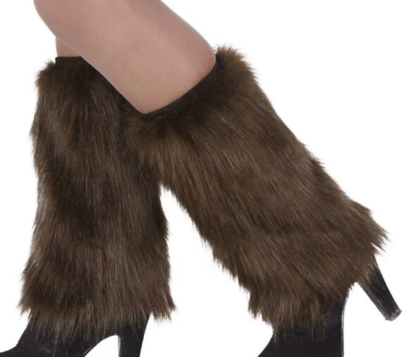 Faux Fur Leg Warmer Boot Cuffs Boot 