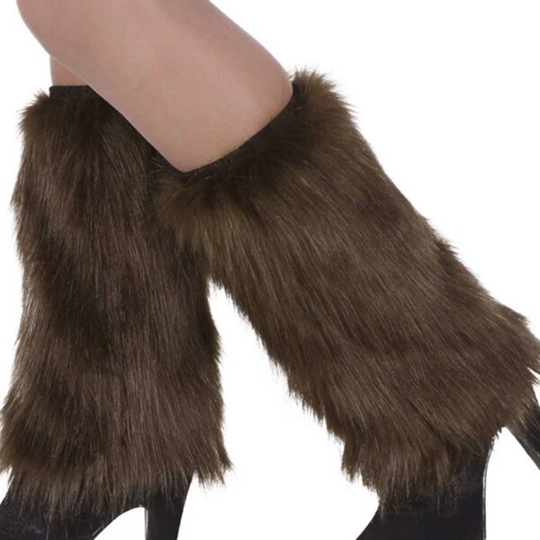 Fur Leg Warmers Etsy