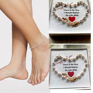 Romantisch verjaardagscadeau voor vrouw met berichtkaart sieraden voor vriendin last minute cadeau-idee op dezelfde dag schip