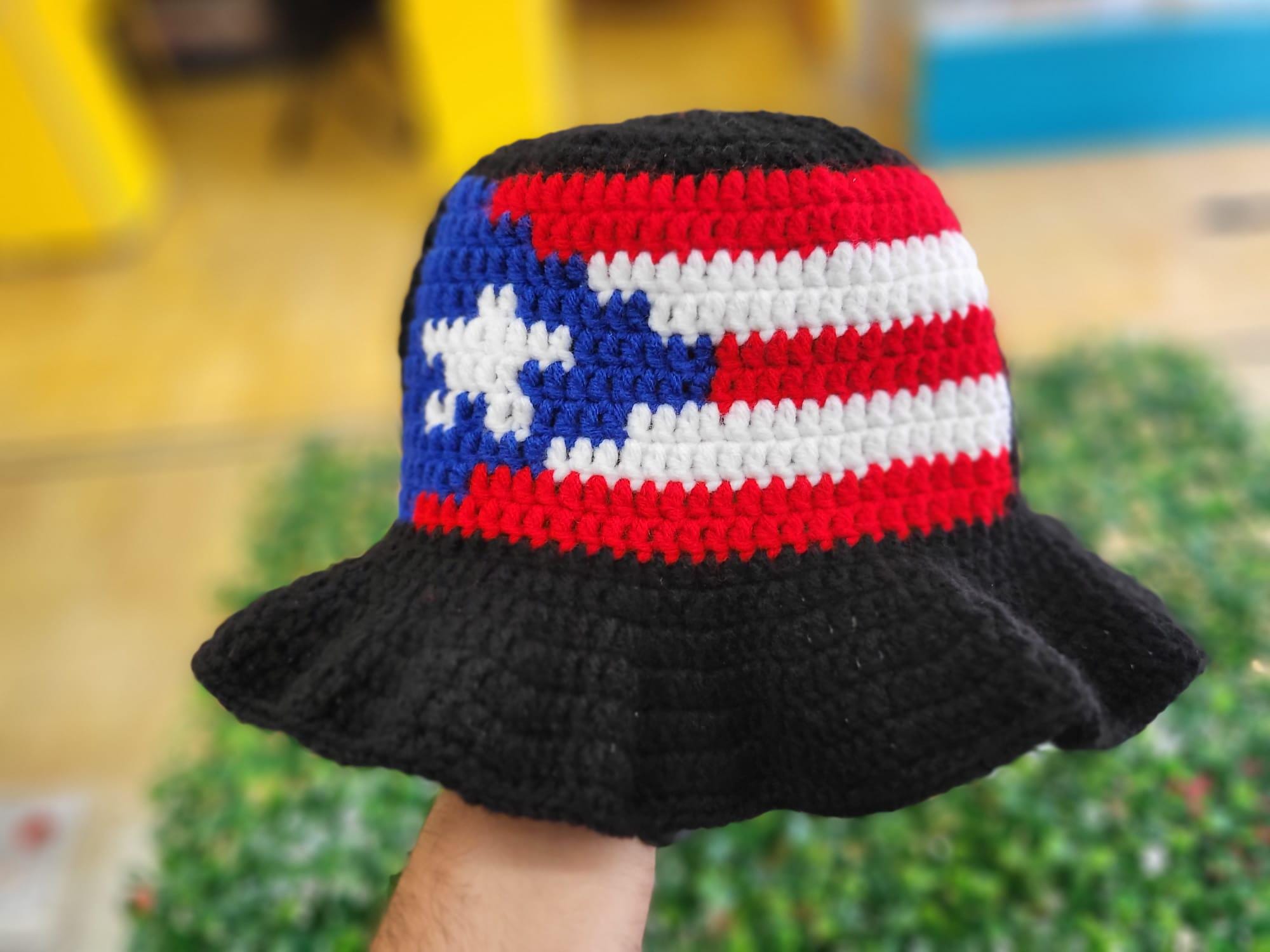Puerto Rican Flag Bucket Hat | Puerto Rico Flag Bucket Hat