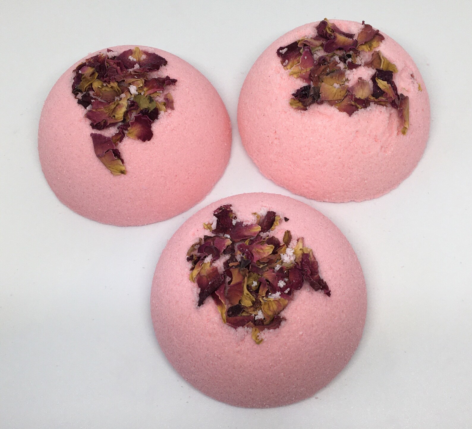 Set of 3 rose shower steamers Etsy