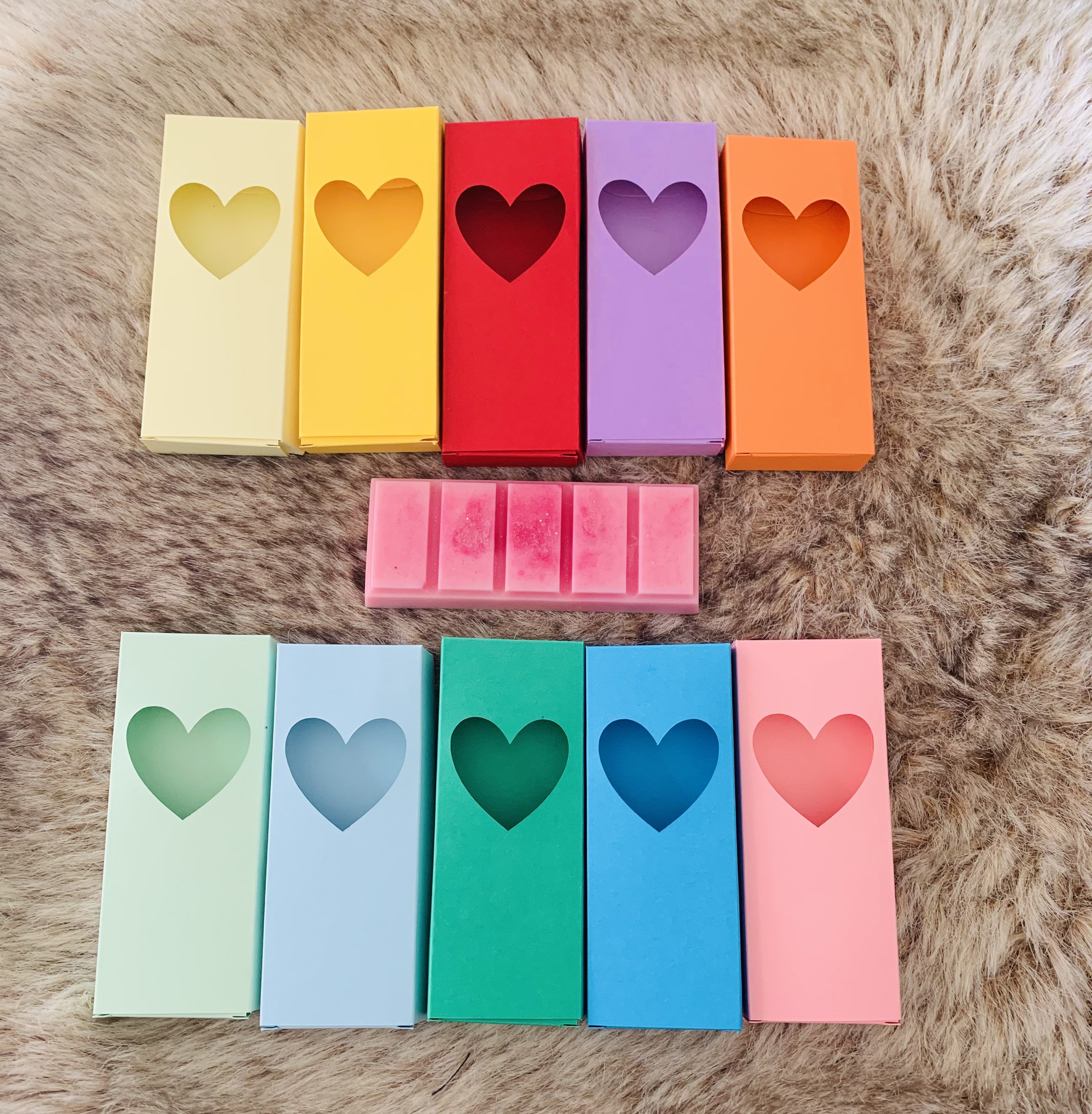 Pack of 10 Snap Bar Wax Melt Boxes Etsy UK