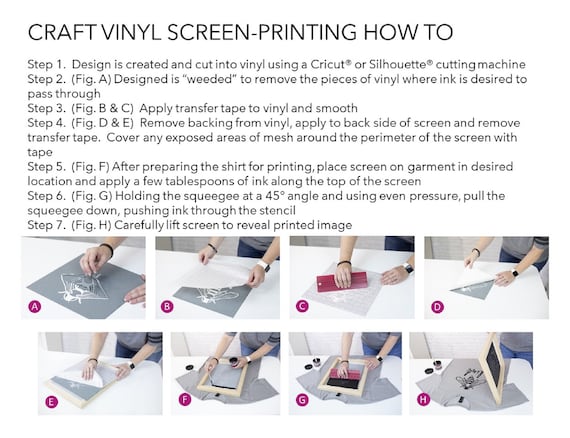 Speedball Beginner Screen Printing Craft Vinyl Kit, E-commerce