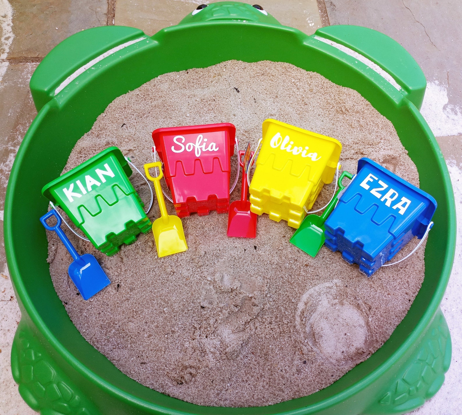 Personalized Beach Pail and Shovel for Kids / Toddler Castle Etsy