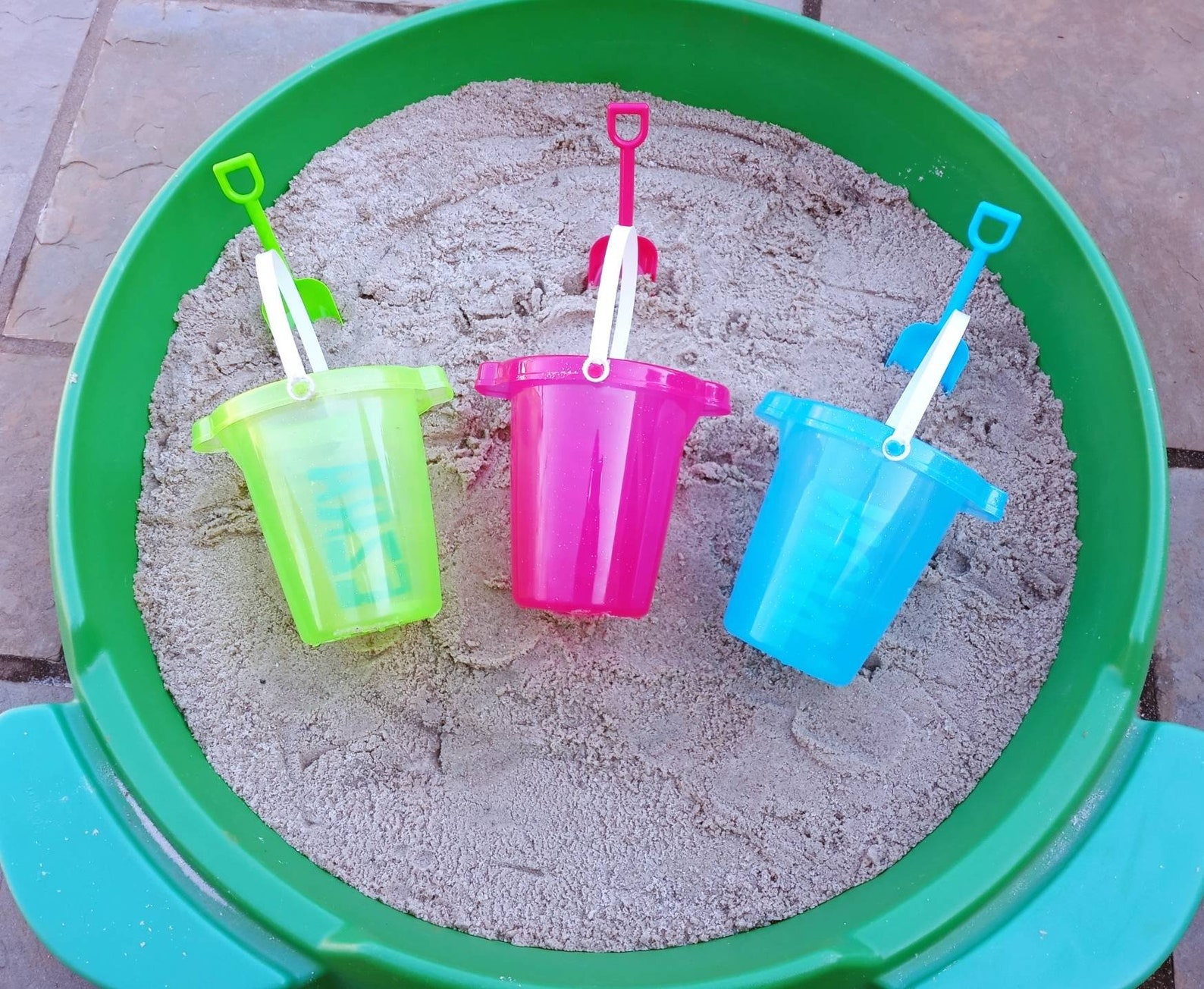 Personalized Glitter Beach Pail and Shovel Set Toddler Sand Etsy