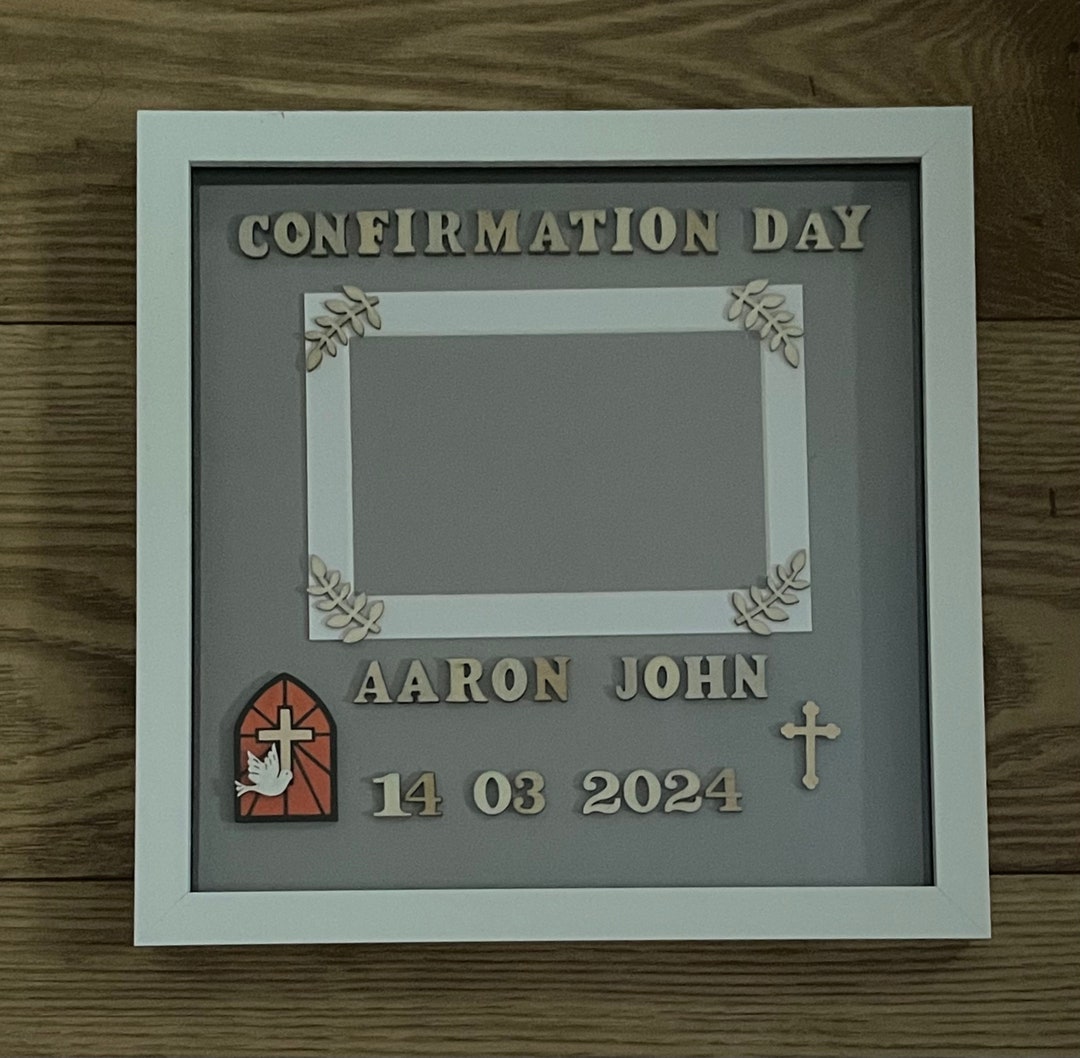 Confirmation Day Frame - Etsy