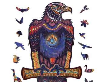 Classic Puzzle 3000 Piece Adult Puzzle Wooden Puzzle 3D Puzzle Night Eagle Home Decoration Educational Toy Gift Classic Puzzle 3000 Piece Adult Puzzle Wooden Puzzle 3D Puzzle Night Eagle Home Decoration Educational Toy Gift