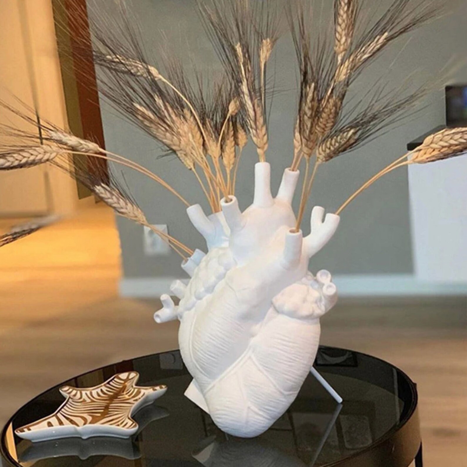 Heart Vase Anatomical Heart Anatomical VaseCardiologist Etsy