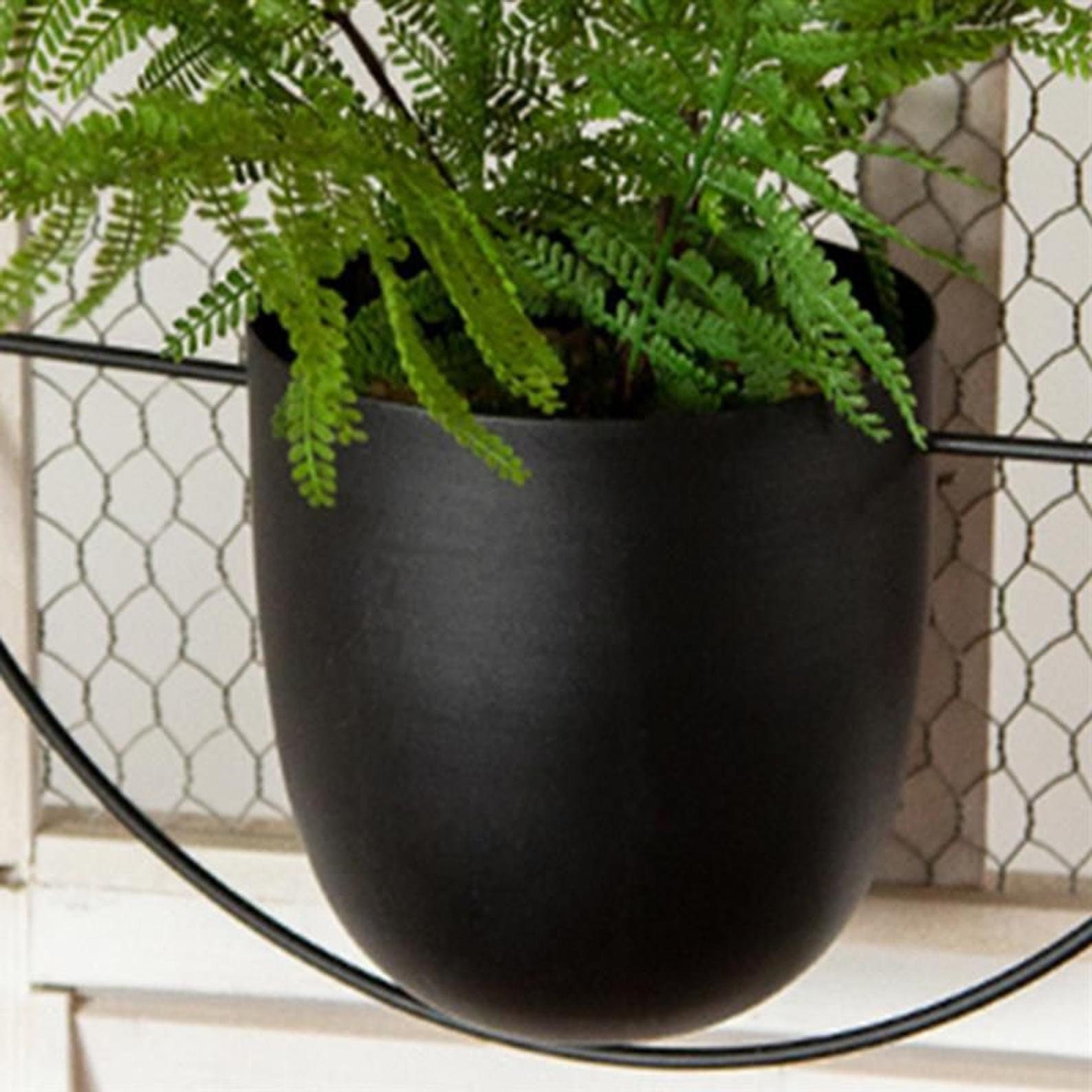 Metal Hanging Wall Planter Hanging Planter Indoor Hanging Etsy