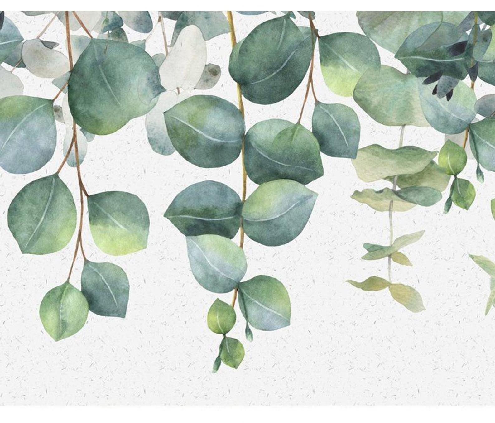 Eucalyptus Wall Art Canvas Print Eucalyptus Poster Etsy
