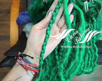 How to install de dreadlocks and de braids , install fake dreads