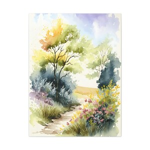 Spring Season Canvas Wall Art for Home Decor