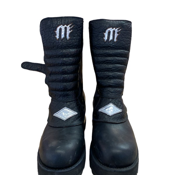 Bottes Moto / Gothique Mexicana neuves !