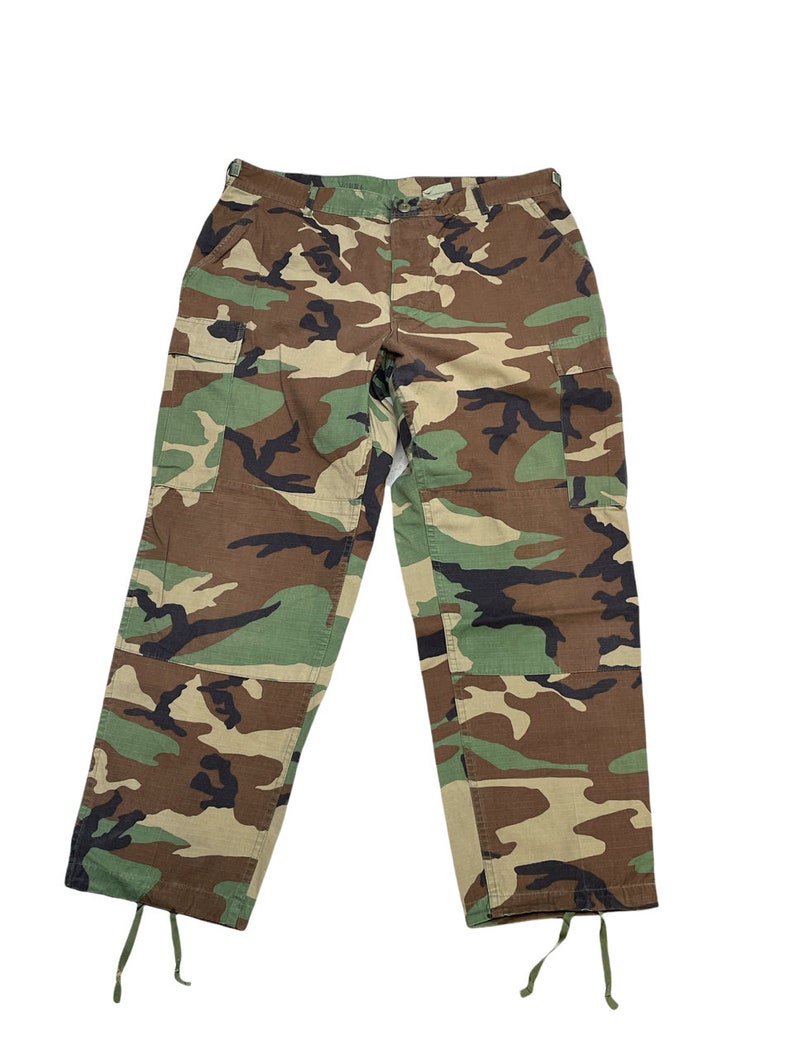 Combat Pants US Army M81 Woodland - Etsy