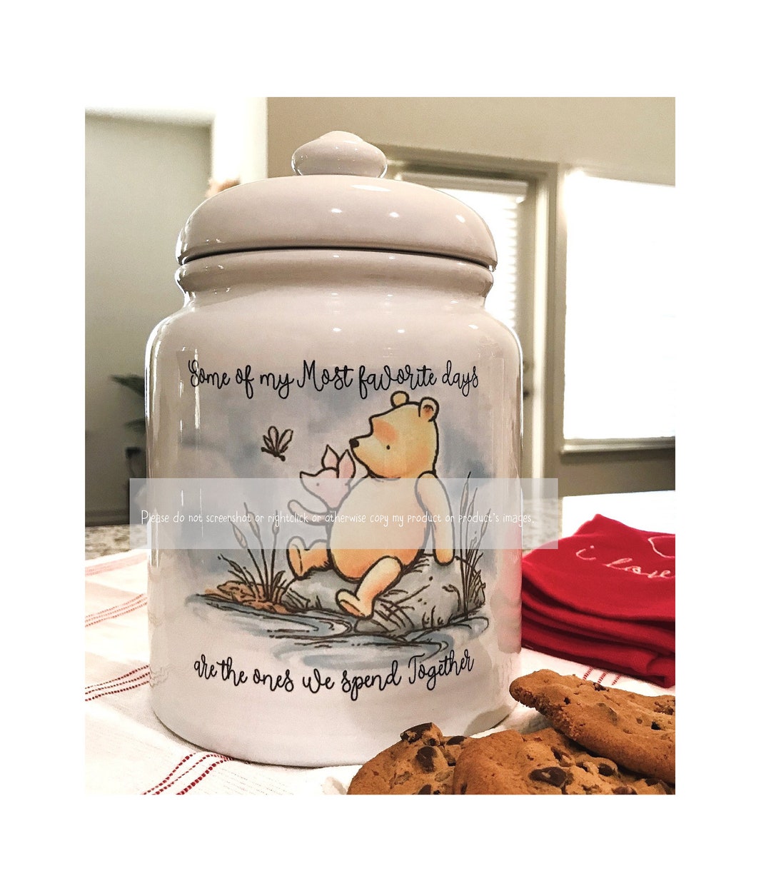 Pre-order-mid-end November/ Large Cookie Jar Canister Ceramic 