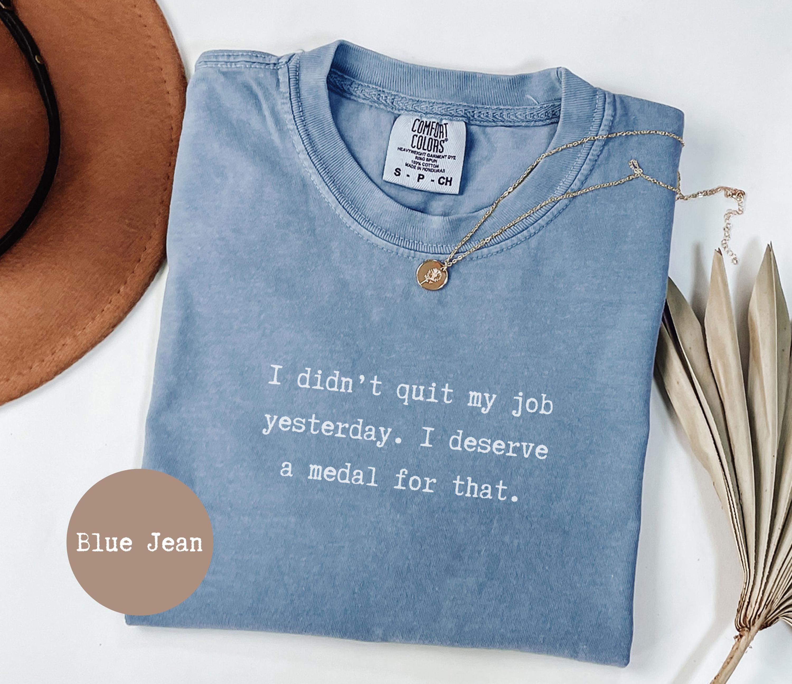 I Quit My Job Shirt - Etsy