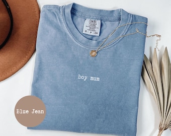 Junge Mama Shirt Komfort Farben Junge Mama Grafik Mutterschaft T Mama Leben Geschenk für Mama Neue Mama T-Shirt Mama, Junge Mama Bekleidung Mama Leben Shirt