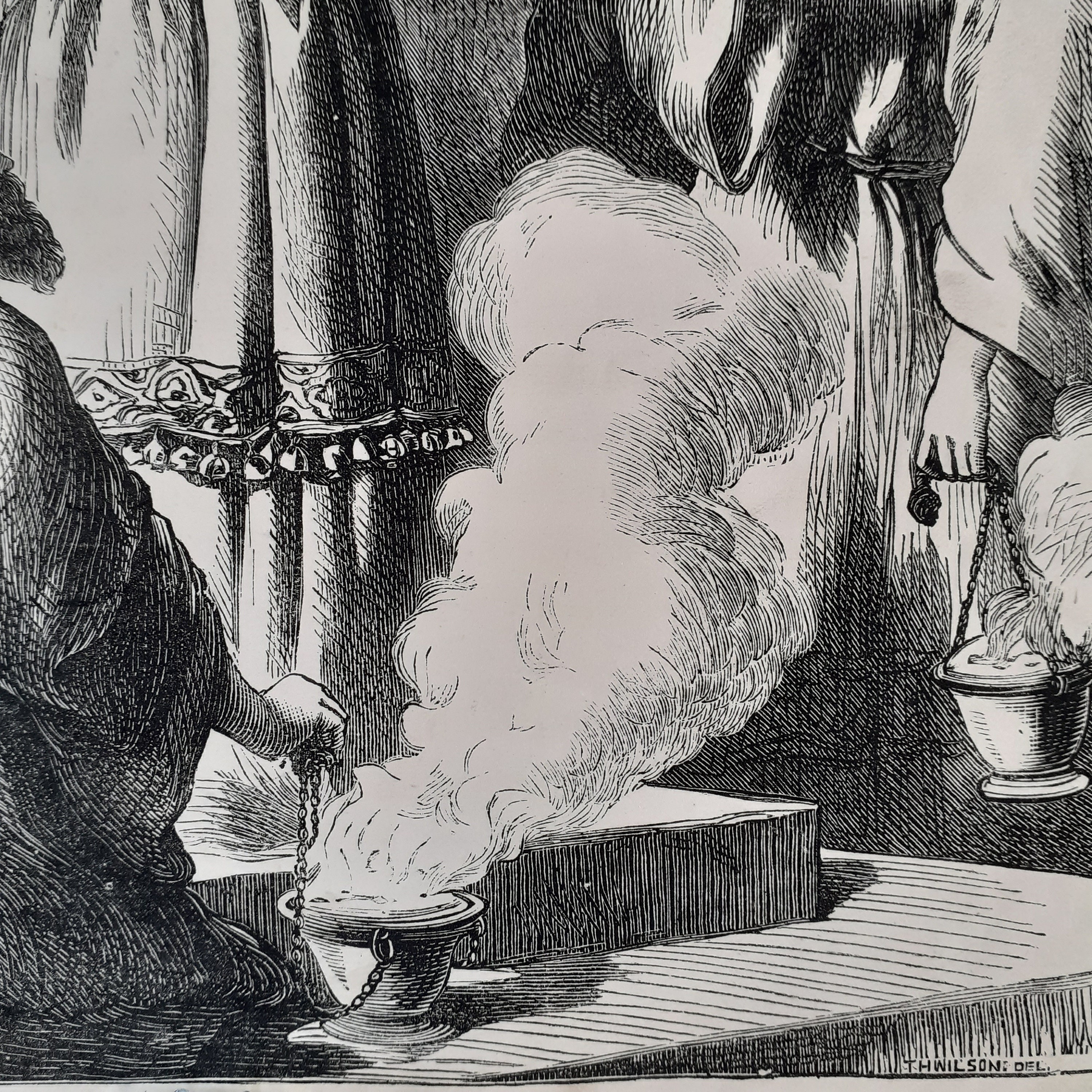 Aaron In Robe Vintage Victorian Bible Print – Aaron and Sons, Priestly Robes - Etsy