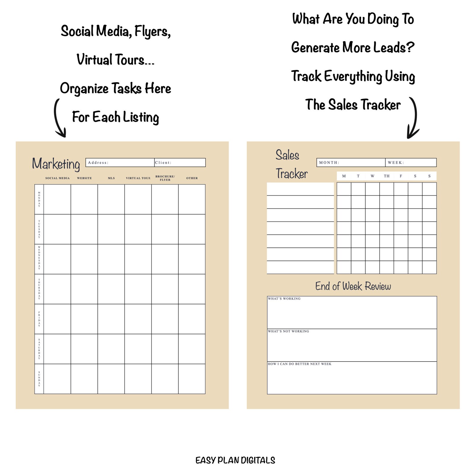 real-estate-printables-instant-download-pdf-printables-etsy
