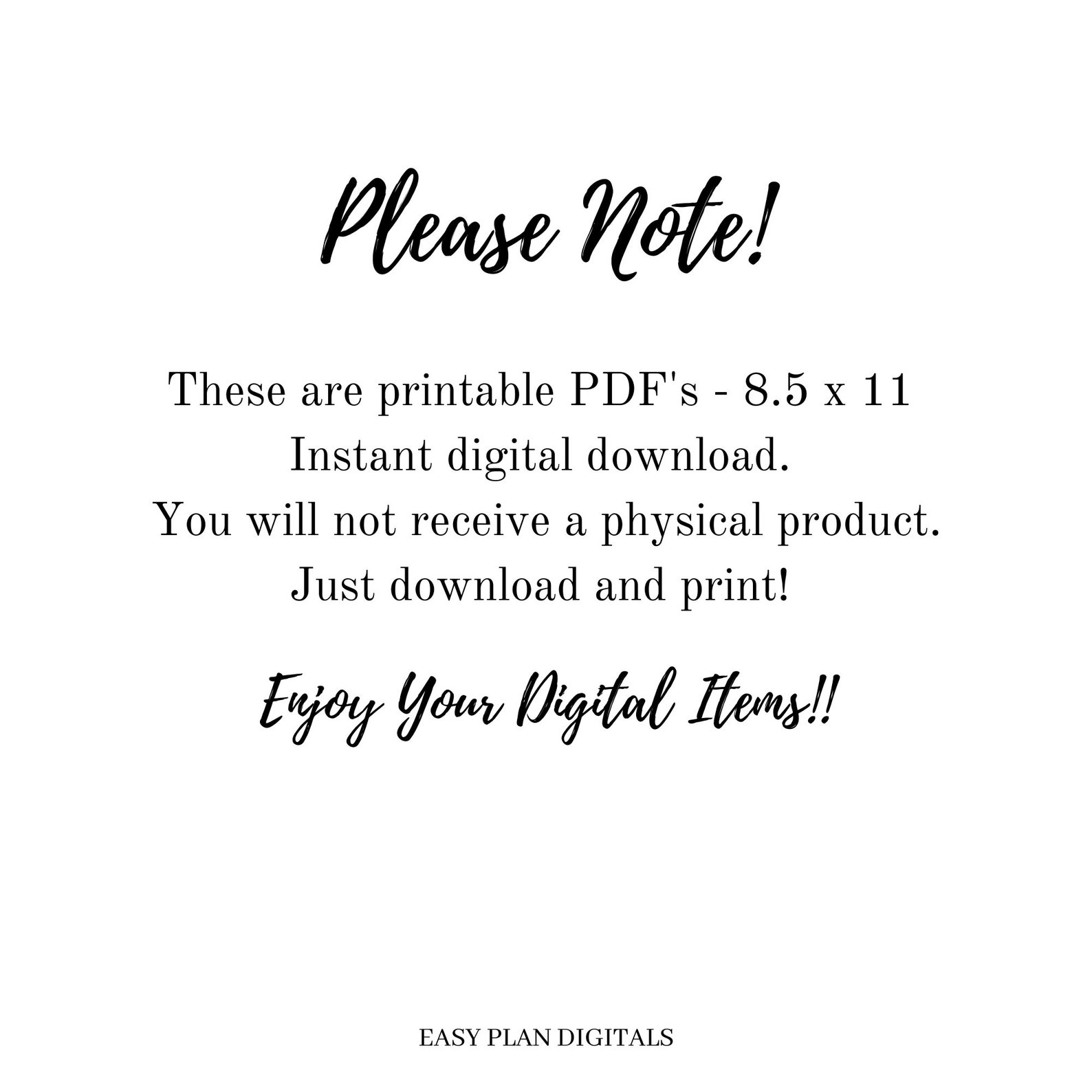 Real Estate Printables / Instant Download / PDF Printables / Listing &amp; Marketing Printables - Etsy