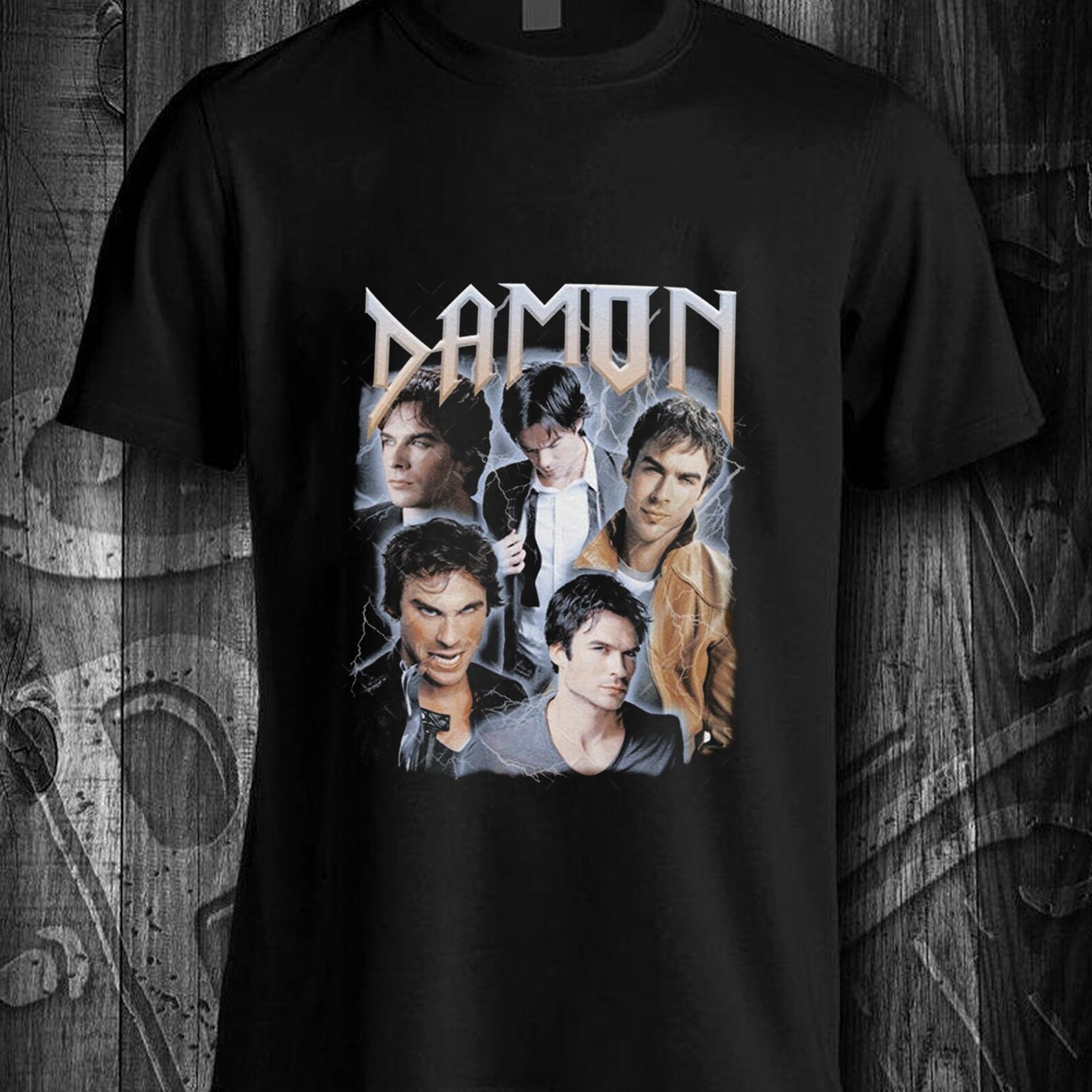 Damon Salvatore Shirt Damon Salvatore Tee Damon Salvatore Etsy