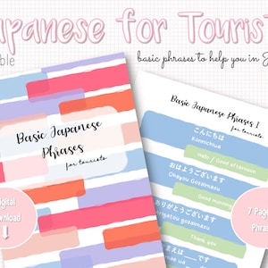 Ultimate Japanese Travel Phrases Bundle