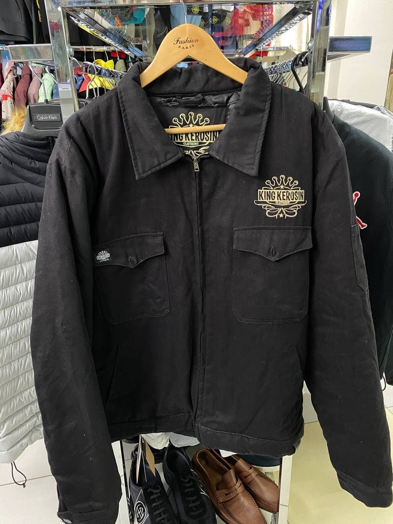 King Kerosin Vintage Bombers Jacket Logo