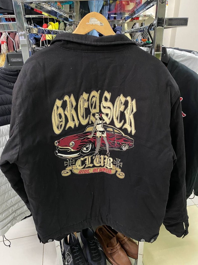 King Kerosin Vintage Bombers Jacket Logo