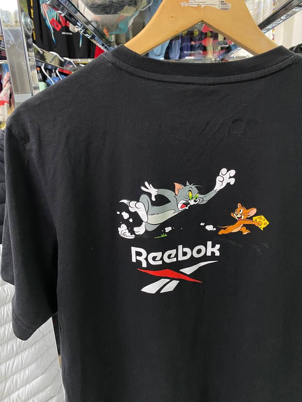 reebok tom jerry shirt