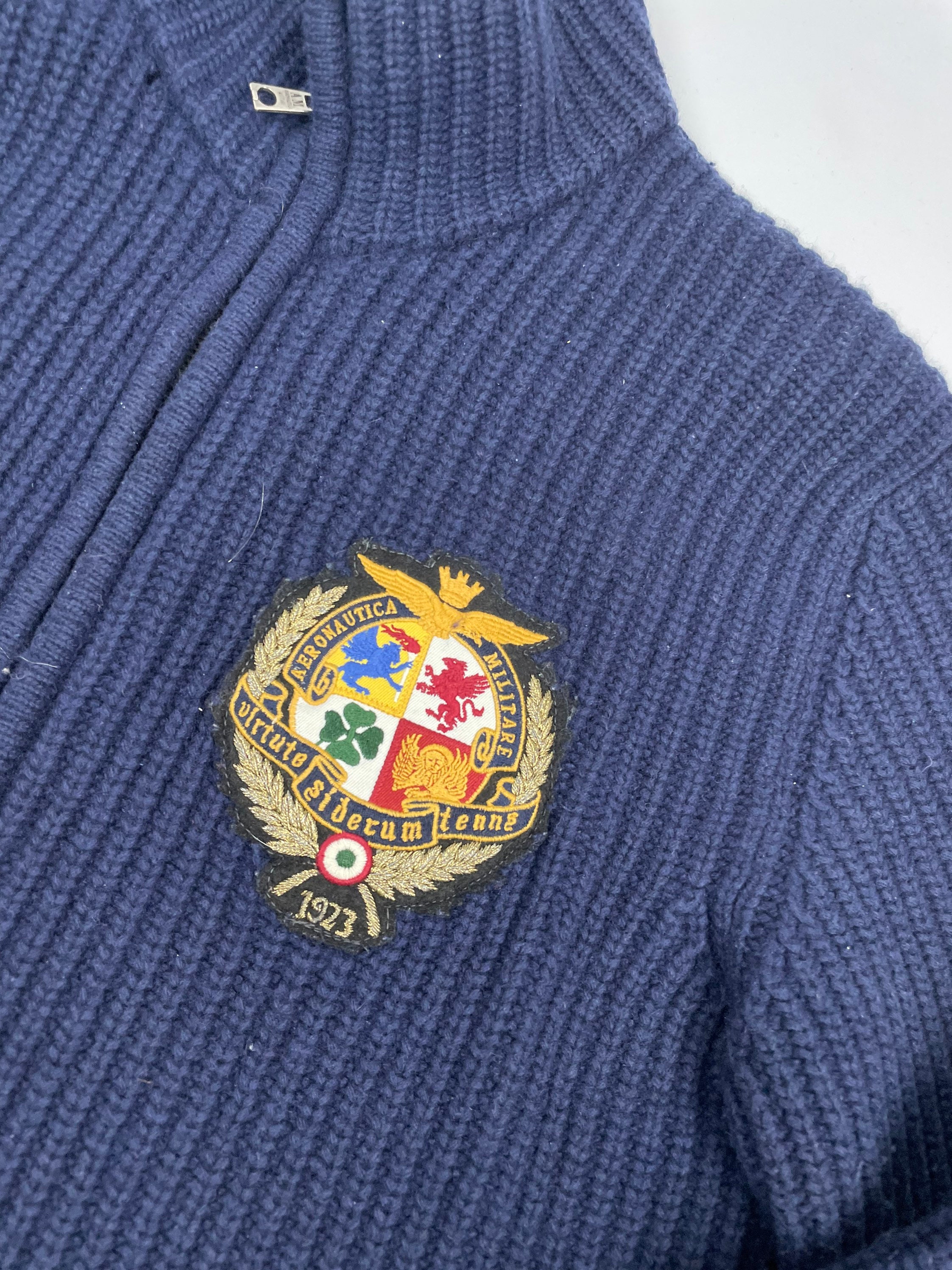 Kleding Herenkleding Hoodies & Sweatshirts Sweatshirts Aeronautica Militare vintage logo 