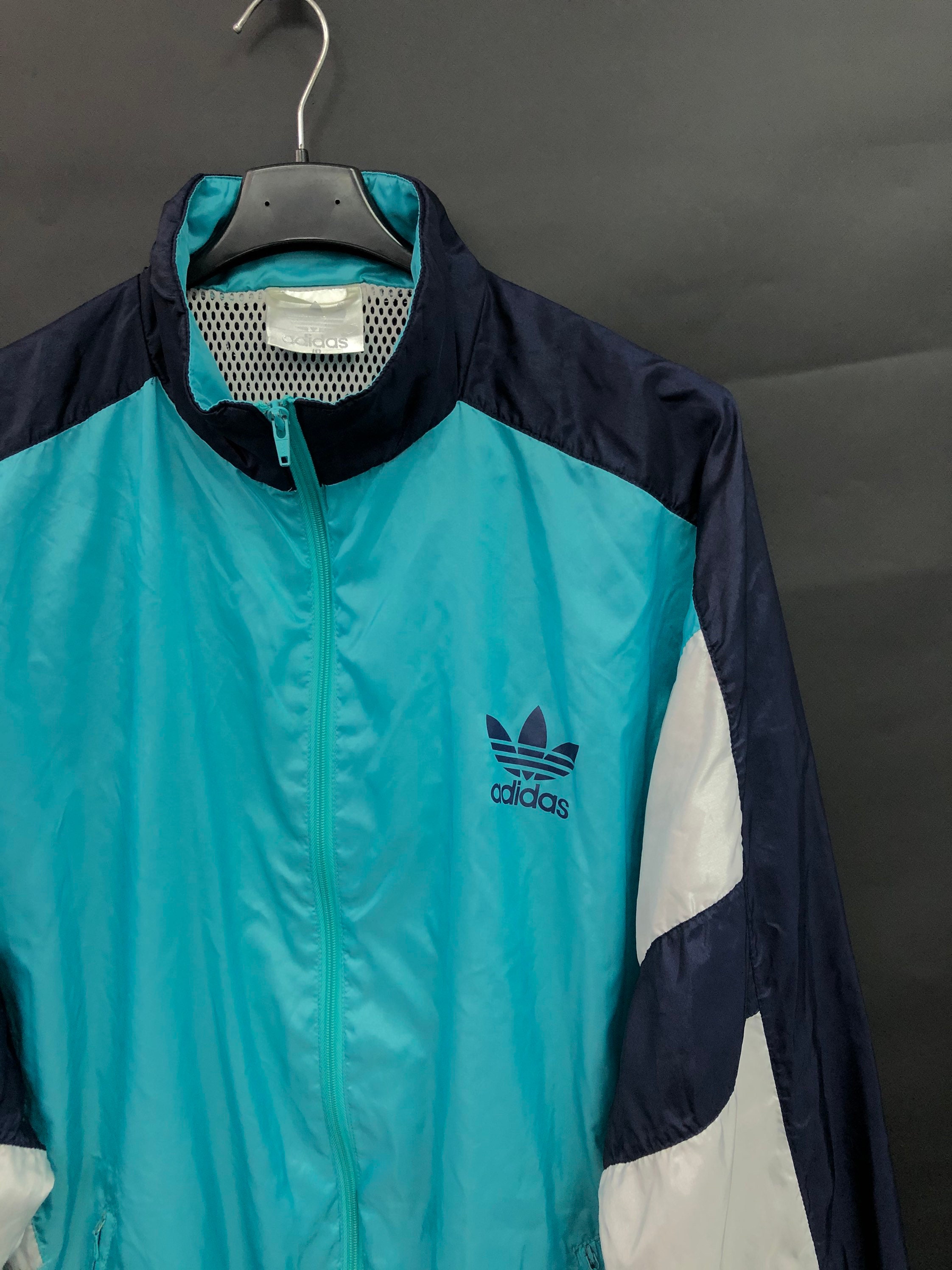 Adidas very vintage rare light jacket full zip 80s 90s Etsy