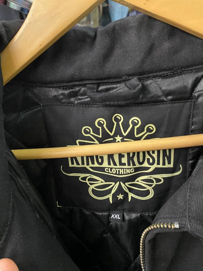 King Kerosin Vintage Bombers Jacket Logo