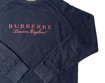 Burberry Vintage Rare Sweatshirt - Etsy