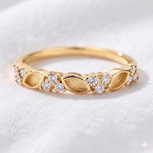 925 Sterling Silver 2x4mm Marquise Blank Bezel with CZ Sentimental Half Eternity Band Ring, Good for Resin & Ashes Work,Breastmilk DIY Craft
