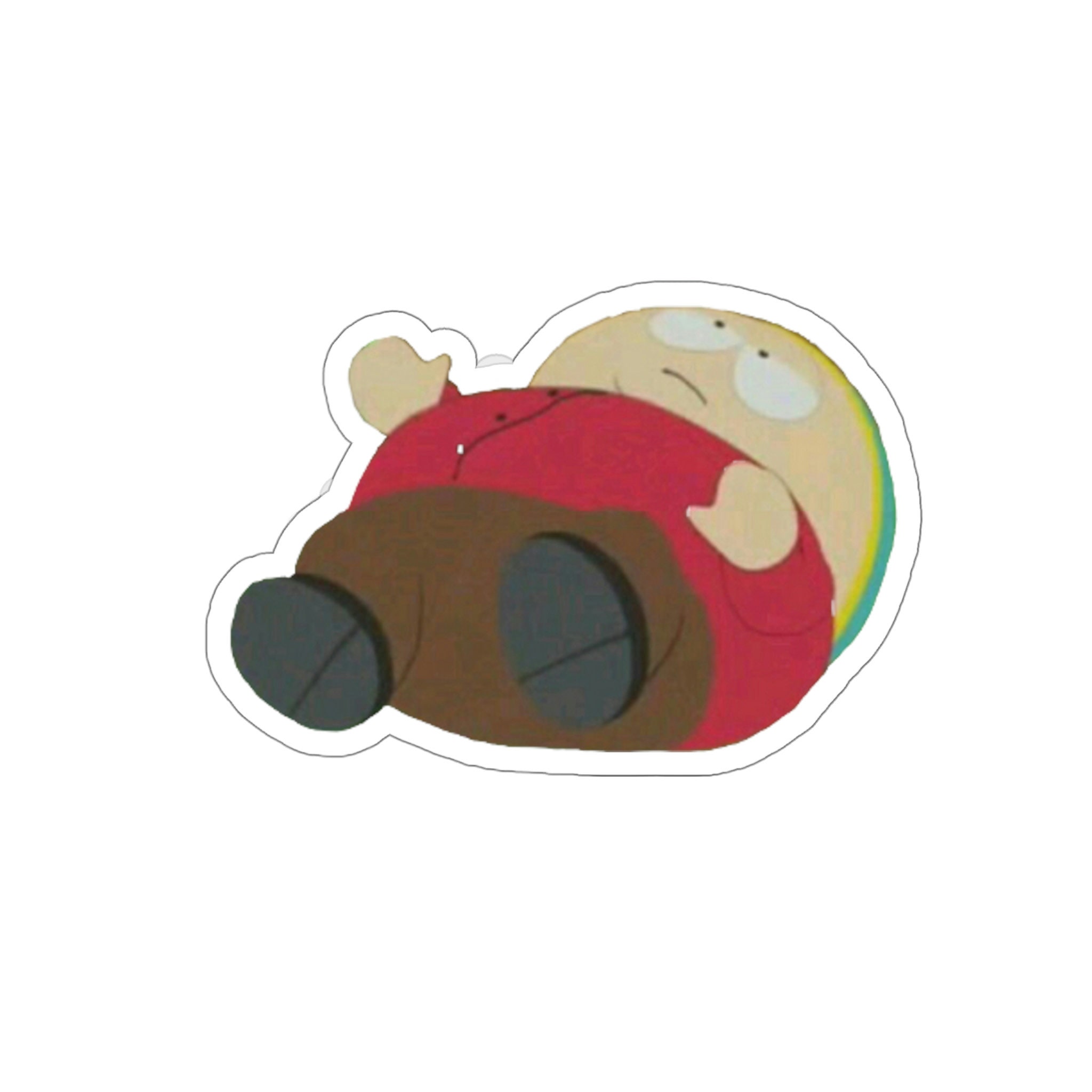 Eric Cartman South park roblox meme face Sticker for Sale by