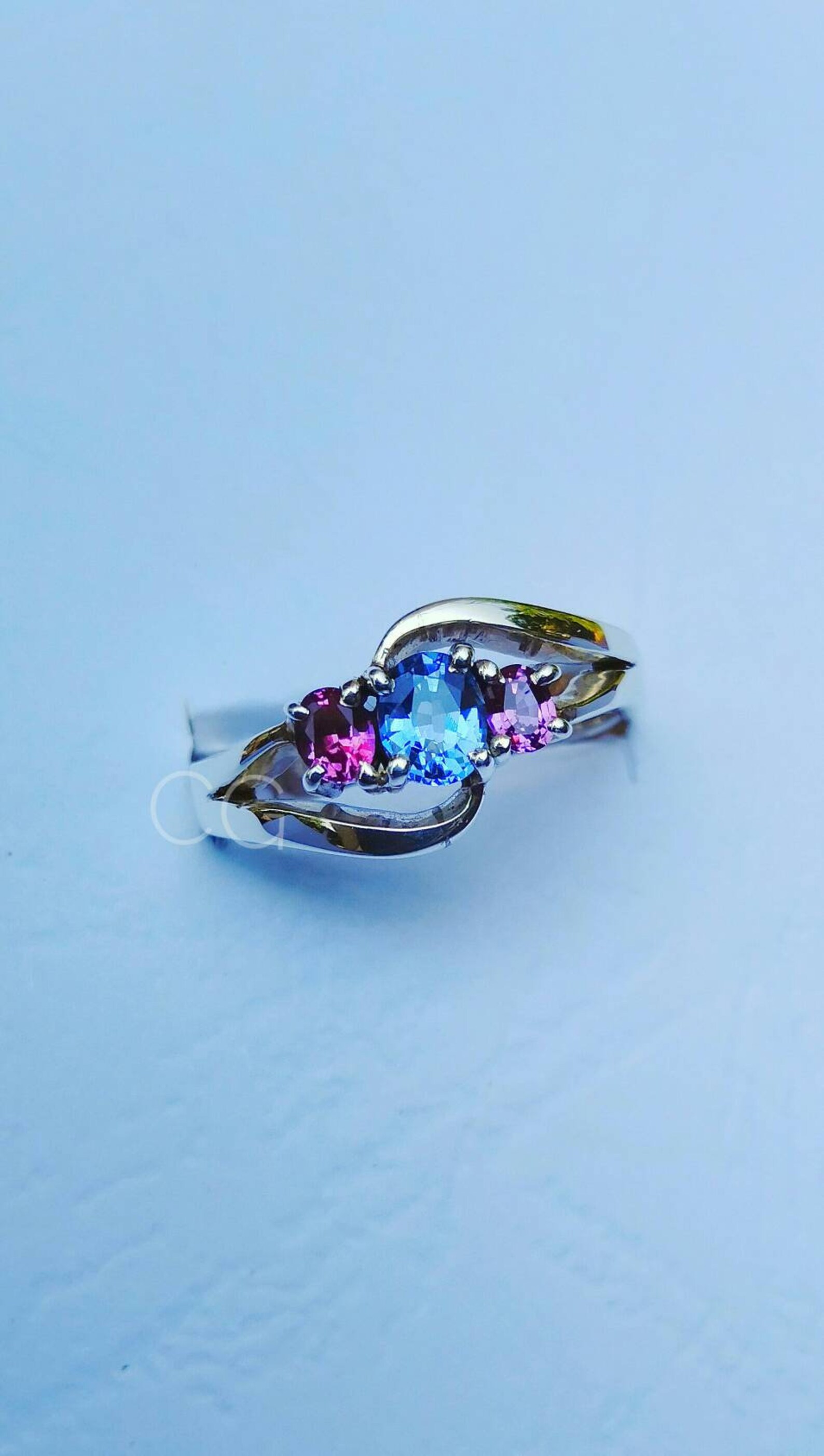 blue sapphire and ruby together blue sapphire and ruby together