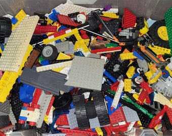 1 kg LEGO parts LEGO Kiloware Plates Wheels Special parts Bricks