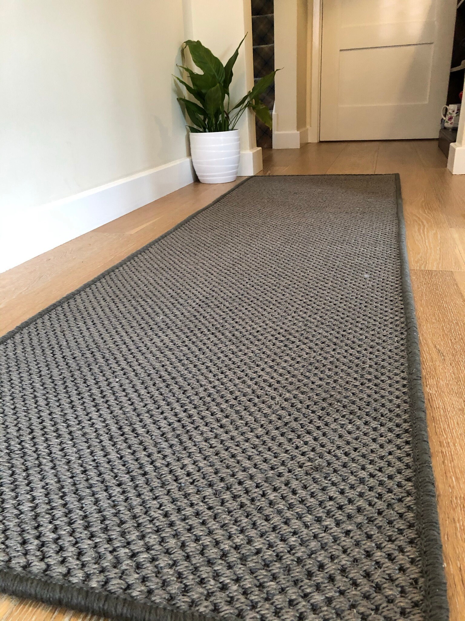 Grey Sisal Runners 0.55 x 1.81 Etsy