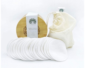 Organic Cotton Reusable Make-up Remover Pads - great present!