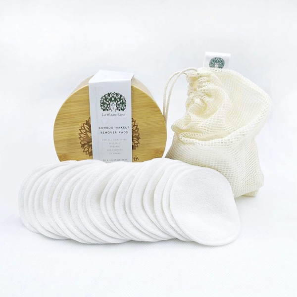 Organic Cotton Reusable Make-up Remover Pads - great present!