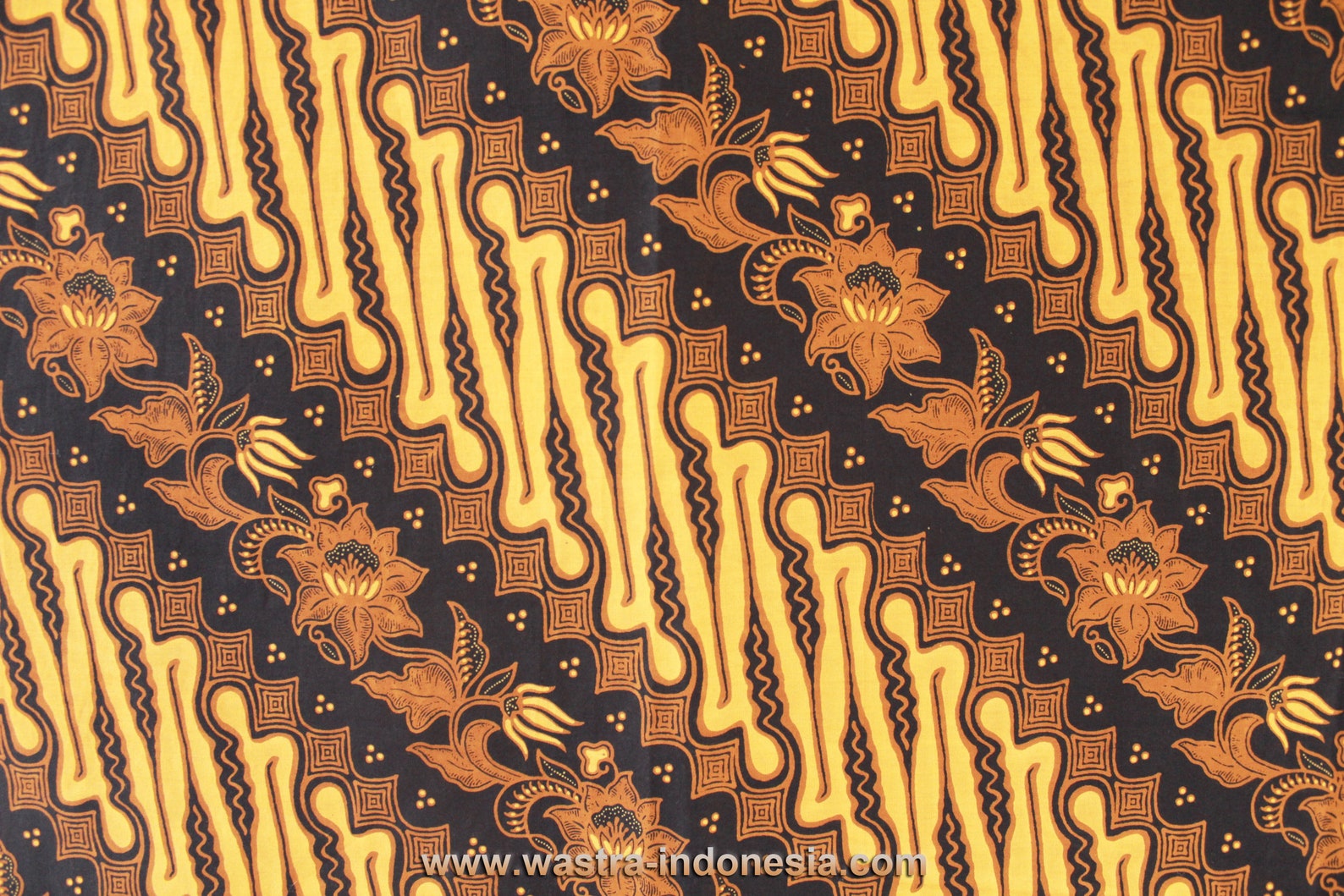 Indonesian Hand Stamped Batik Fabric Batik Cap Traditional | Etsy
